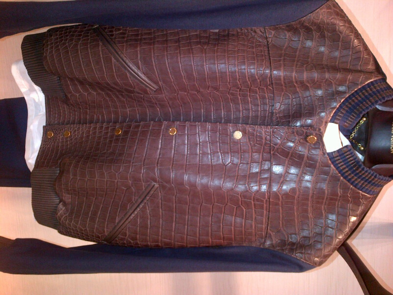 Louis Vuitton's £70k Crocodile Jacket